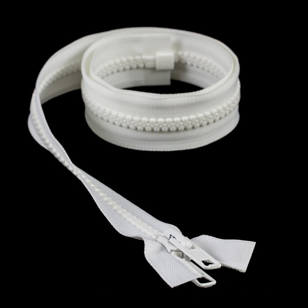 YKK® VISLON®  #10 Blanco de 0.91 mts de largo
