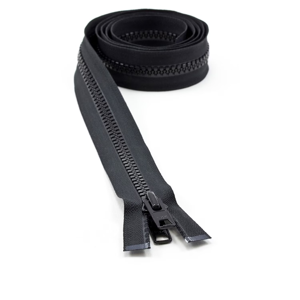 [296135] YKK® VISLON®  #10 Negro de 1.52 mts de largo