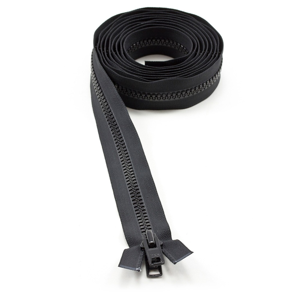 YKK® VISLON®  #10 Negro de 3.048 mts de largo